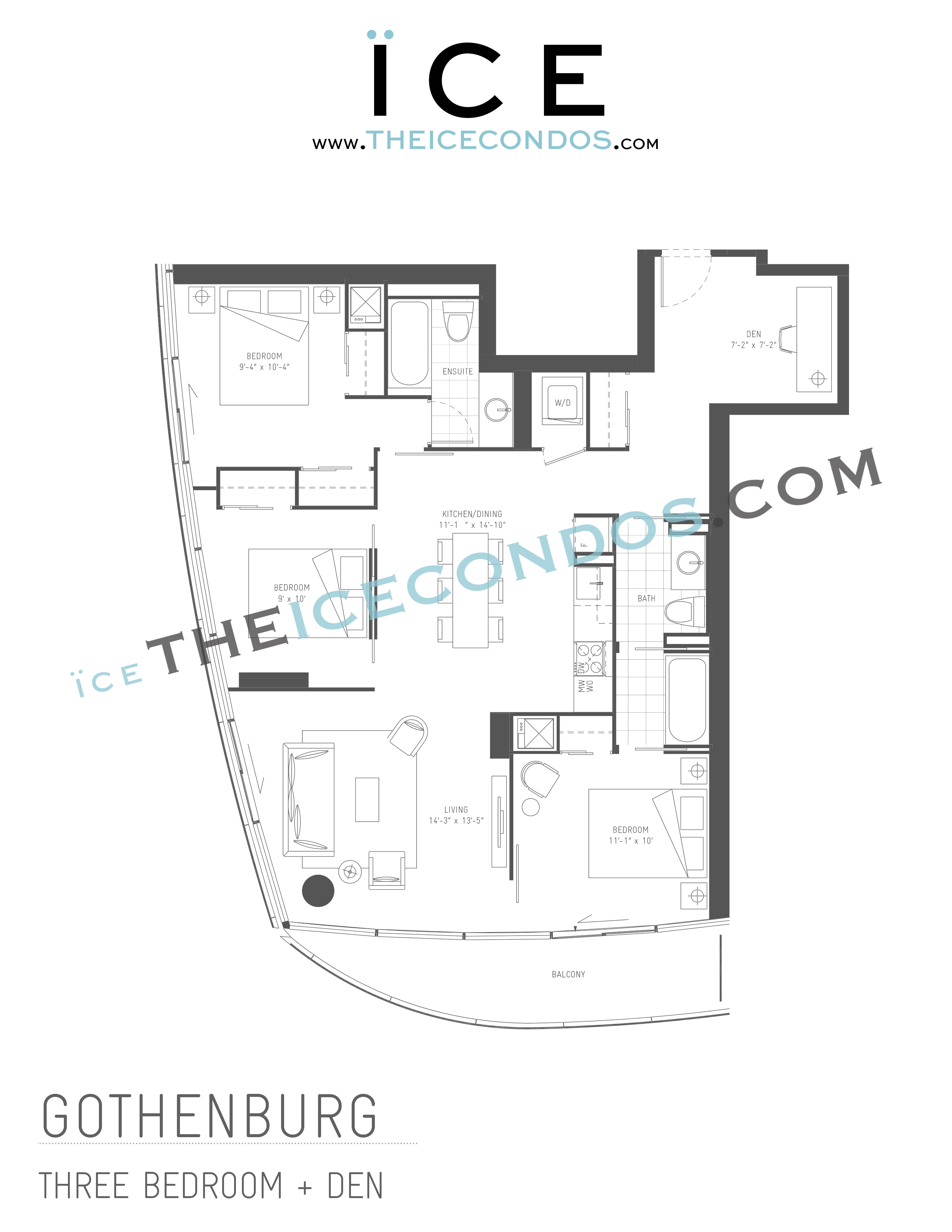 12 York Street Ice Condos Gothenburg Model